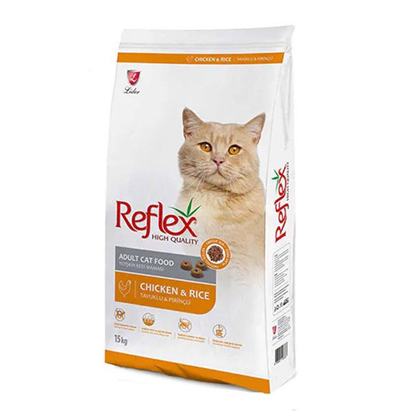 غذای خشک گربه رفلکس با طعم مرغ
