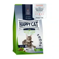 غذای خشک گربه هپی کت با طعم گوشت بره