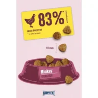 غذای گربه هپی کت عقیم شده مینکاس۲